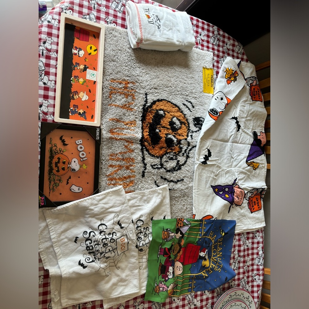 Peanuts Snoopy Halloween Bundle set